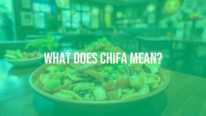 A vibrant Peruvian-Chinese fusion dish, colorful ingredients, lively restaurant atmosphere, cultural blend, realistic.