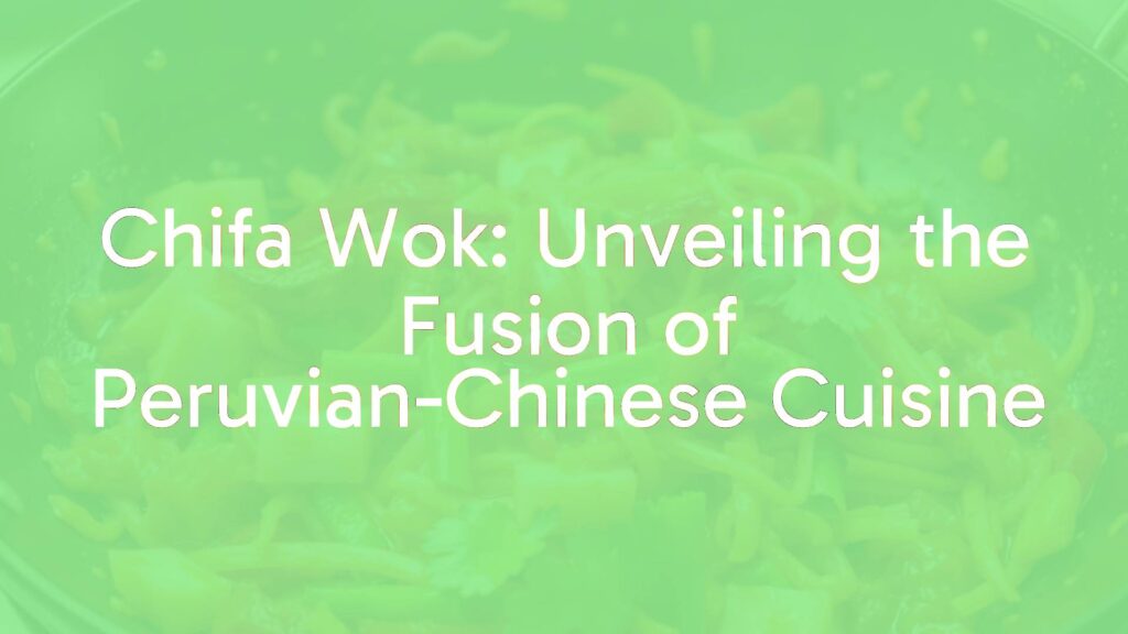 Peruvian-Chinese fusion dish in a wok, sizzling stir-fry with vibrant colors, mix of Asian and Latin ingredients, steamy and appetizing, realistic food photography.